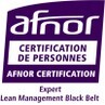 Lean Management Black  Belt par AFNOR Certification pour ACTIS E&P